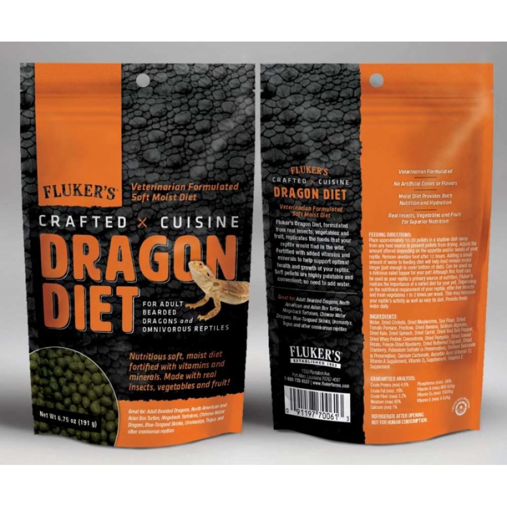 Fluker's Crafted Cuisine Adult Bearded Dragon Diet Dry Food 6.75 Fluker's Crafted Cuisine Adult Bearded Dragon Diet Dry Food 6.75