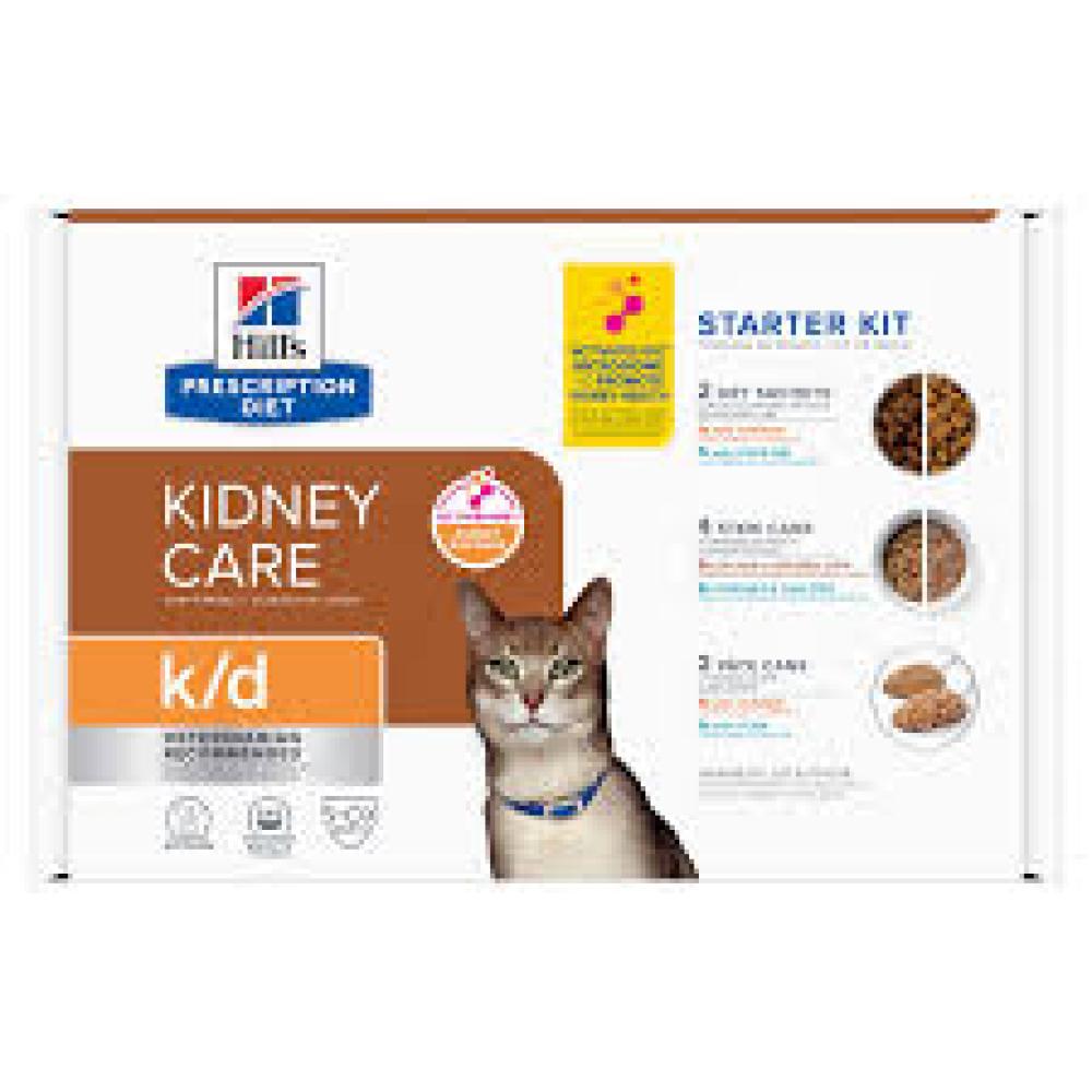 k/d Feline Starter Kit (2 x 5.25 oz dry, 2 x 5.5 oz cans, 4 x 2.9 oz cans) Dry + Wet k/d Feline Starter Kit (2 x 5.25 oz dry, 2 x 5.5 oz cans, 4 x 2.9 oz cans) Dry + Wet