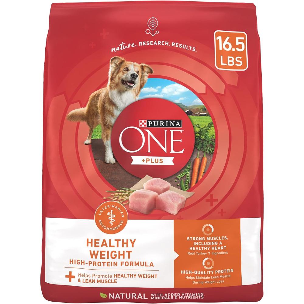 Purina ONE +Plus Adult High-Protein Healthy Weight 16.5lbs Purina ONE +Plus Adult High-Protein Healthy Weight 16.5lbs