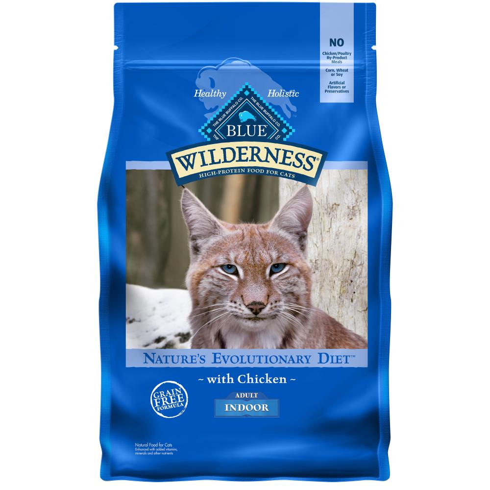 BLUE Wilderness Indoor Grain Free Chicken Adult Cat Food BLUE Wilderness Indoor Grain Free Chicken Adult Cat Food