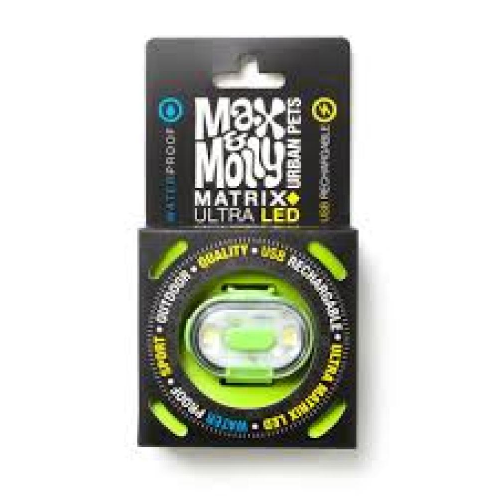 MAX&MOLLY Ultra Bright LED Pet Light (Hangtag Pkg) Green MAX&MOLLY Ultra Bright LED Pet Light (Hangtag Pkg) Green