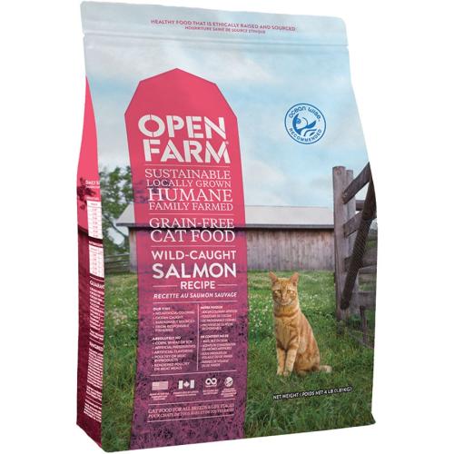 Open Farm Dry Cat Salmon GF 4#