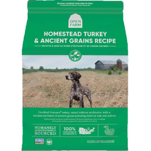 Open Farm Dry Dog Ancient Grain Turkey 22#