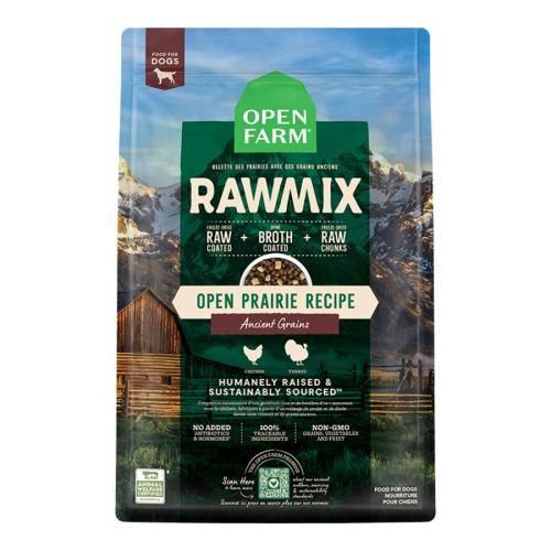 Open Farm Dry Dog Ancient Grain Prairie Rawmix 20#