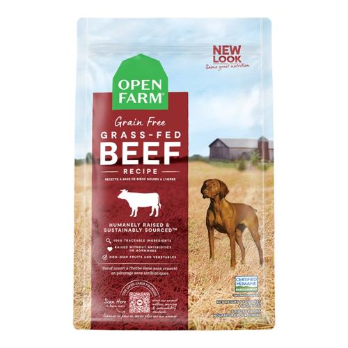Open Farm Dry Dog Grain Free Beef 4#