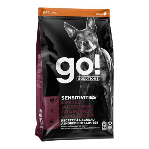 Petcurean Go Dry Dog Sensitivities Grain Free Lamb 3.5#