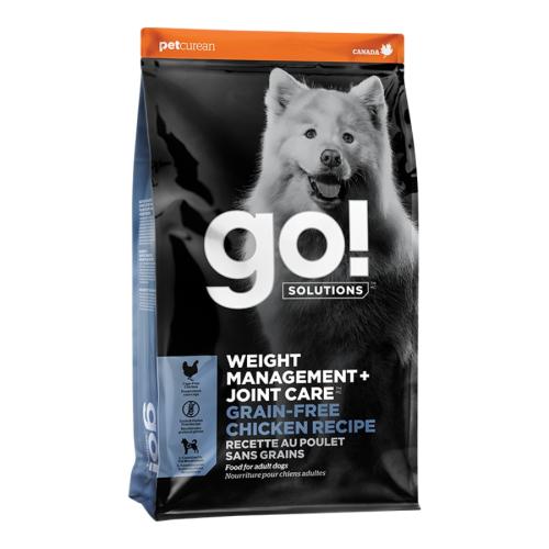 Petcurean Go Dry Dog Weight Management Grain Free Chicken 3.5#