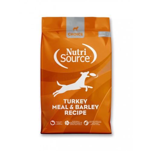 Nutrisource Choice Dry Dog Turkey Barley 40#