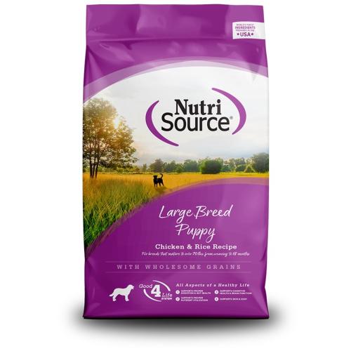 Nutrisource Dry Dog Large Breed Puppy Chicken Rice 26#