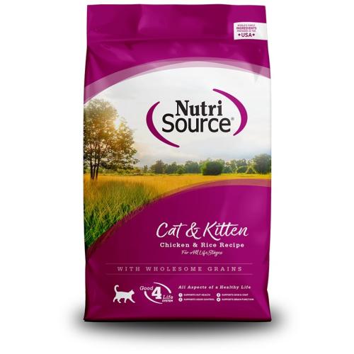 Nutrisource Dry Cat Kitten Chicken Rice 12#