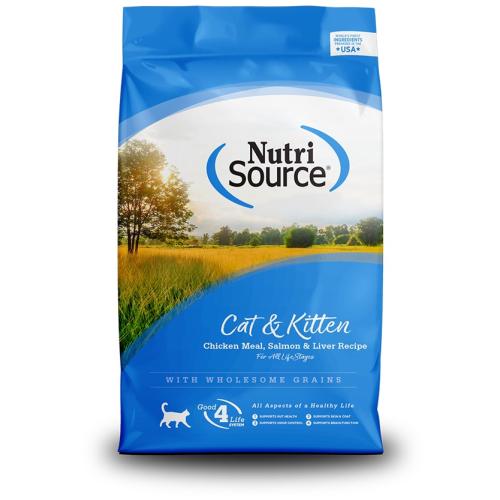 Nutrisource Dry Cat Kitten Chicken Salmon Liver 4#