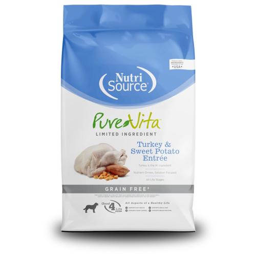 Purevita Dry Dog Grain Free Turkey Sweet Potato 12#