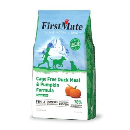 FirstMate Dry Dog Grain Free Duck Pumpkin 5#