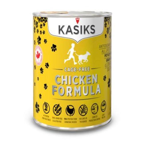 Kasiks Wet Dog Can Grain Free Chicken 12.2oz