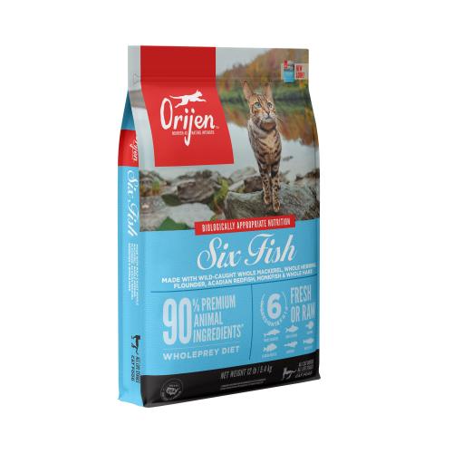 Orijen Dry Cat Six Fish 12#