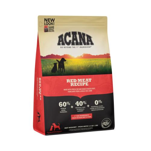 Acana Dry Dog Grain Free Red Meat 4.5#