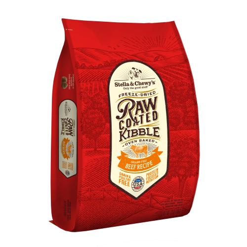 Stella Chewy's Dry Dog Raw Coated Beef 3.5#