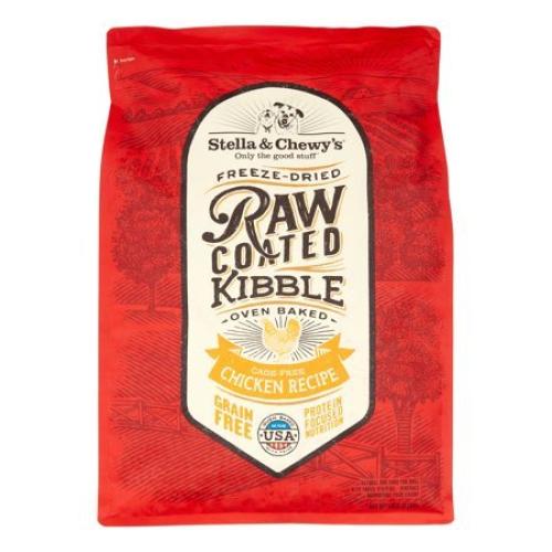 Stella Chewy's Dry Dog Raw Coated Chicken 10#
