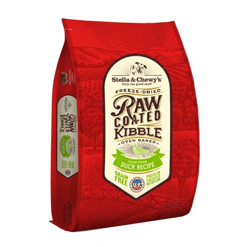 Stella Chewy's Dry Dog Raw Coated Duck 22#