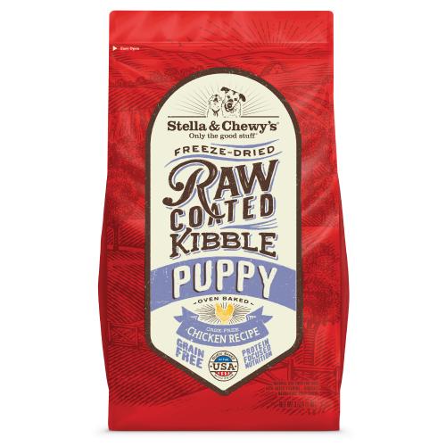 Stella Chewy's Dry Dog Raw Coated Puppy Chicken 22#
