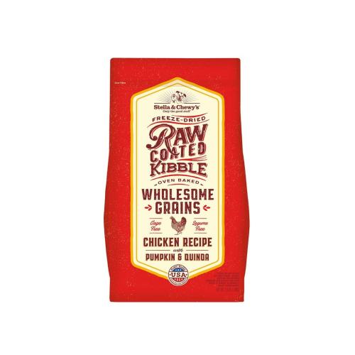 Stella Chewy's Dry Dog Raw Coated Chicken with Grain 22#