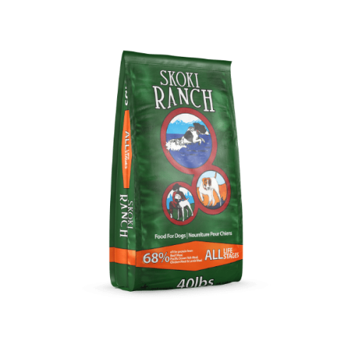 Skoki Ranch Dry Dog Beef Chicken Fish Lamb 40#