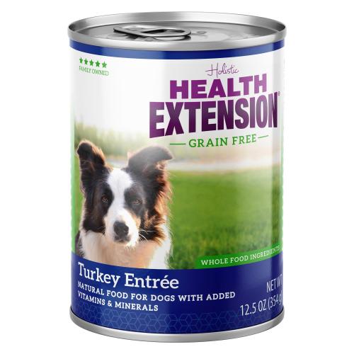 Health Extension Wet Dog Can Grain Free Turkey 13.2oz