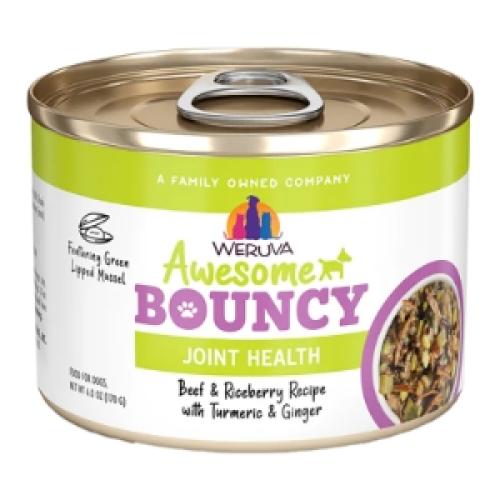 Weruva Wet Dog Can Beef Riceberry Turmeric Joint Health 6oz