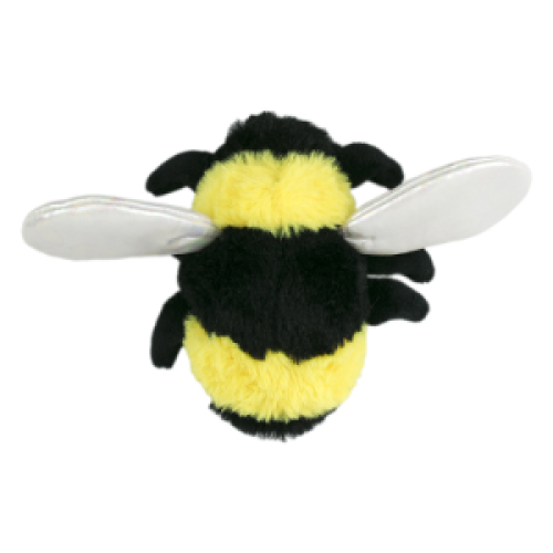 Tall Tails Dog Toy Plush Squeaker Bee 5"