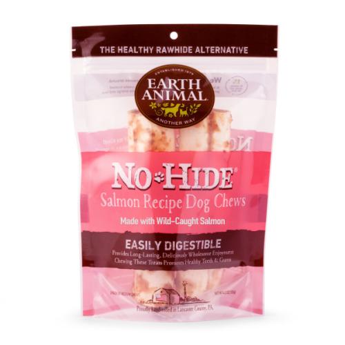 Earth Animal Dog Treat No Hide Salmon 7" 2pk