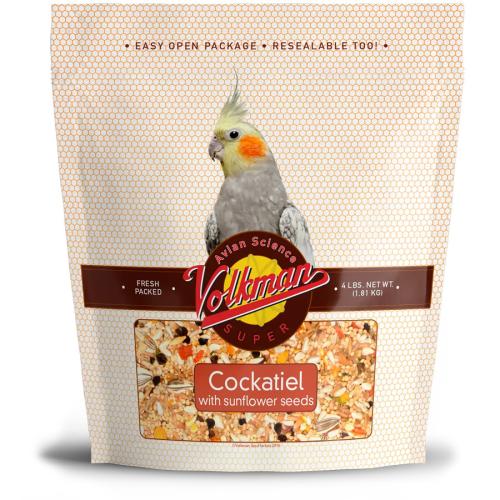 Volkman Bird Seed Cockatiel with Sunflower 4#