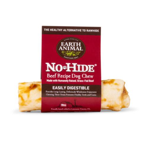 Earth Animal Dog Treat No Hide Beef 4" Single