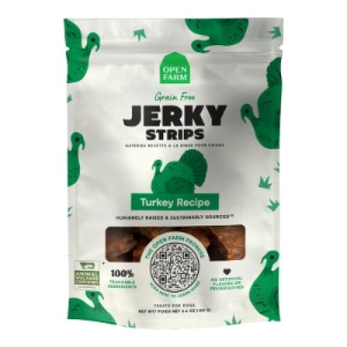 Open Farm Dog Treat Turkey Jerky 5.6oz