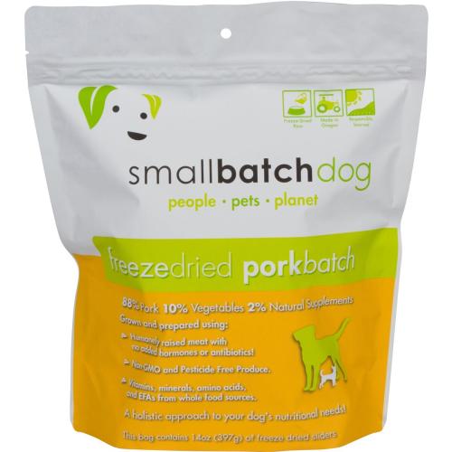 Smallbatch Freeze Dried Dog Pork Sliders 14oz