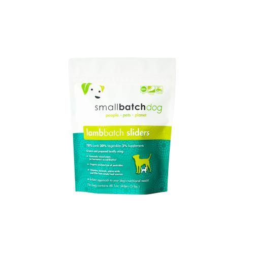 Smallbatch Frozen Dog Raw Lamb Sliders 3#