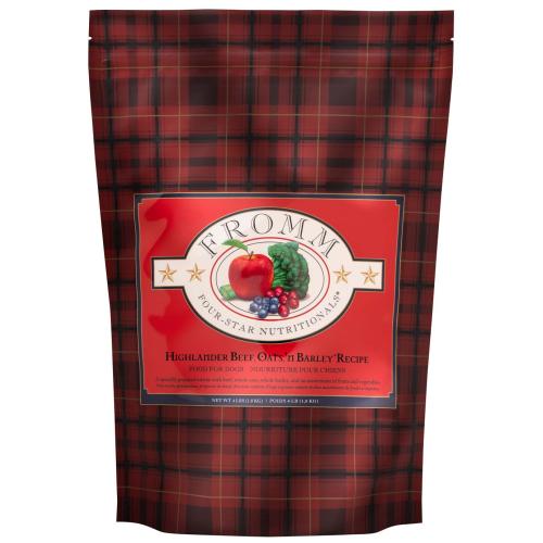Fromm Dry Dog Highlander Beef Oats and Barley 4#
