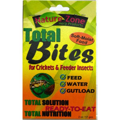Nature Zone Cricket Food Total Bites 2oz