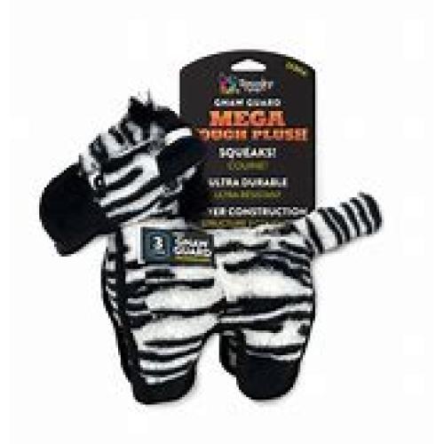 Spunky Pup Dog Toy Gnaw Guard Zebra Mega