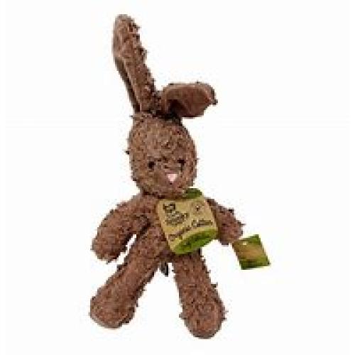 Spunky Pup Dog Toy Organic Cotton Bunny Large