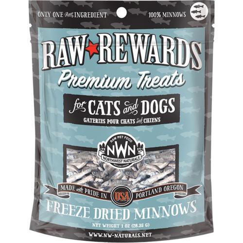 Northwest Freeze-Dried Dog/Cat Treat Minnows 1oz