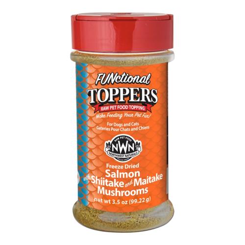 Northwest Freeze-Dried Dog/Cat Topper Salmon Mushrooms 3.5oz