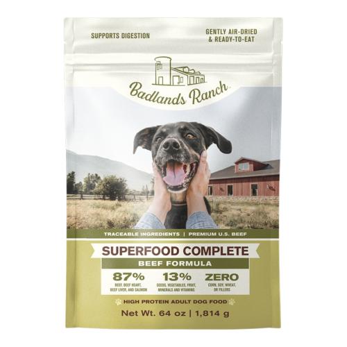 Badlands Ranch Air-Dried Dog Superfood Beef 64oz