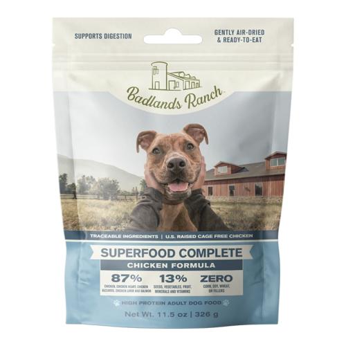 Badlands Ranch Air-Dried Dog Superfood Chicken 11.5oz
