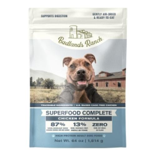 Badlands Ranch Air-Dried Dog Superfood Chicken 64oz