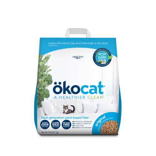 Okocat Cat Litter Original Clumping Wood 9#