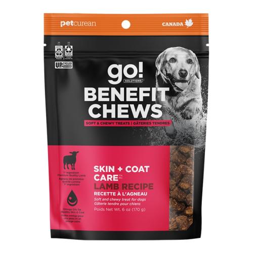Petcurean Go! Dog Treat Lamb Skin & Coat 6oz