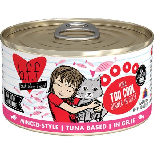 Weruva BFF Wet Cat Can Too Cool Tuna Gelee 3oz