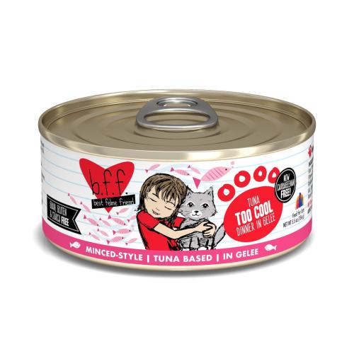 Weruva BFF Wet Cat Can Too Cool Tuna Gelee 5.5oz
