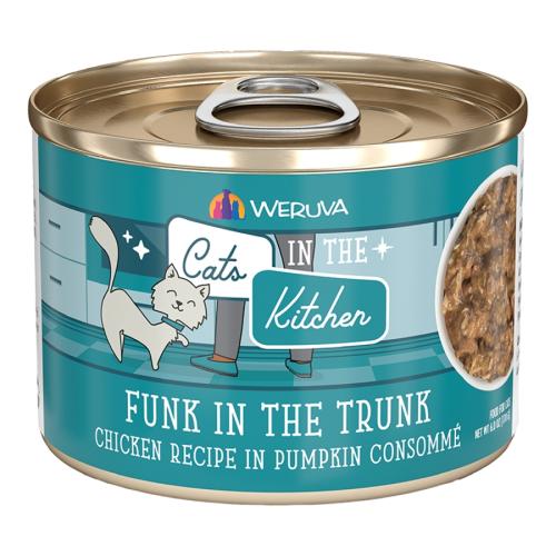 Weruva Wet Cat Can Funk in the Trunk Chicken Pumpkin 6oz