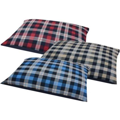 Aspen Pet Bed Rectangle Pillow Plaid Assorted 27"x36"